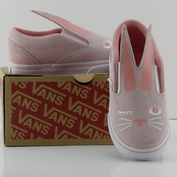 vans bunny shoes pink